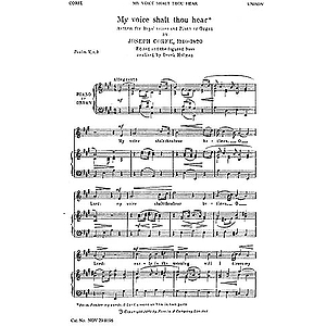 Joseph Corfe: My Voice Shalt Thou Hear For Unison Voices