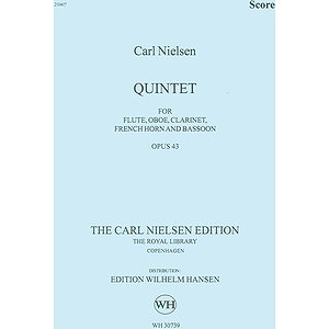 Carl Nielsen: Wind Quintet Op.43 (Score)