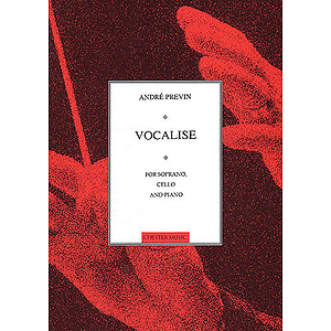 Vocalise for Soprano, Cello and Piano