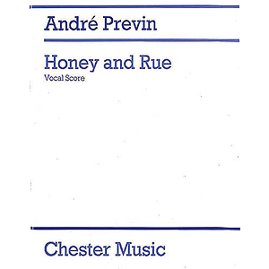 Andre Previn: Honey And Rue (Vocal Score)