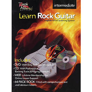 Learn Rock Guitar - Intermediate Level (DVD)