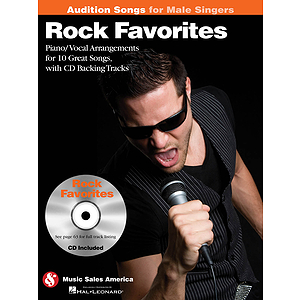 Rock Favorites - Audition Songs for Male Singers