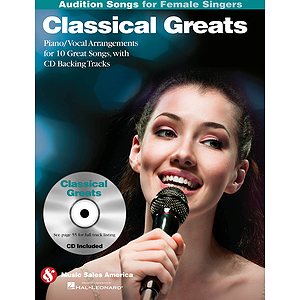 Classical Greats - Audition Songs for Female Singers