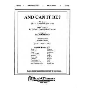 And Can It Be? (from Testament of Praise)