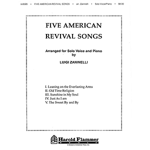Five American Revival Songs Voice (1 Book)