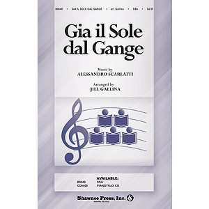 Gia il Sole dal Gange