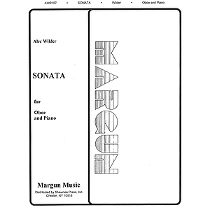 Alec Wilder: Sonata For Oboe And Piano