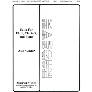 Alec Wilder: Suite For Flute, Clarinet And Piano