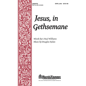 Jesus, in Gethsemane