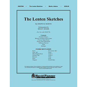 The Lenten Sketches
