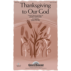 Thanksgiving to Our God