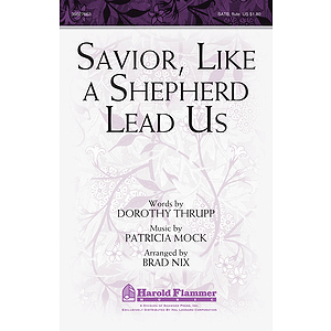 Savior, Like a Shepherd Lead Us