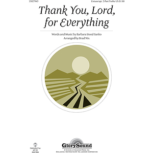 Thank You, Lord, For Everything