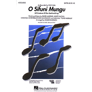 O Sifuni Mungu