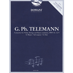 Telemann: Concerto for Viola, Strings and Basso Continuo TWV 51:G9 in G Major