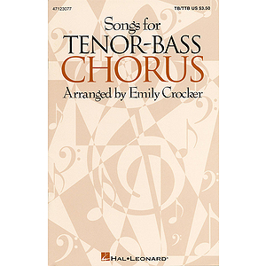 Songs for Tenor-Bass Chorus (Collection)