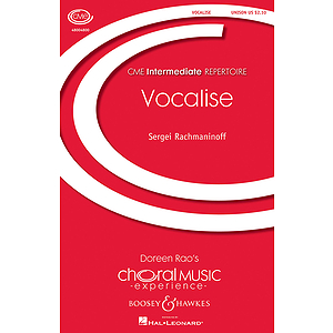 Vocalise Op. 34, No. 14