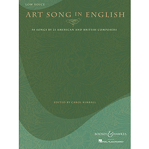 Art Song in English - 50 Songs by 21 American and British Composers