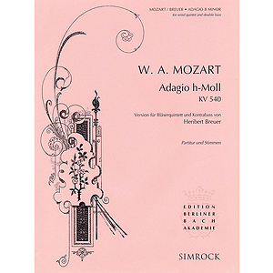 Adagio in B Minor, K .540