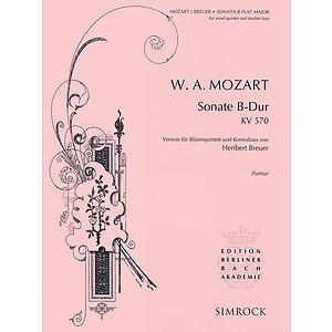 Sonata in B-Flat Major, K. 570