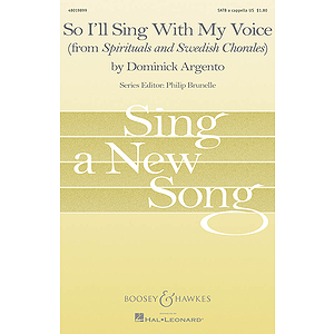 So I'll Sing with My Voice