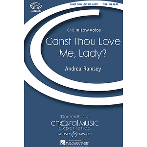 Canst Thou Love Me, Lady?