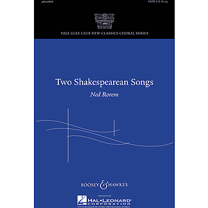 Two Shakespearean Songs