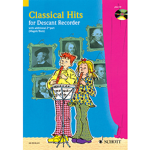Classical Hits for 1-2 Descant Recorders
