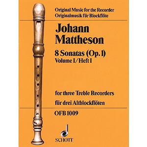 8 Sonatas, Op. 1, Volume 1