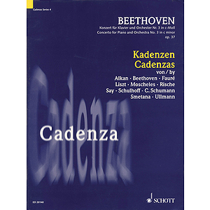 Cadenzas to Beethoven's Concerto for Piano and Orchestra No. 3, op. 37