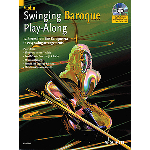 Swinging Baroque Play-Along for Violin