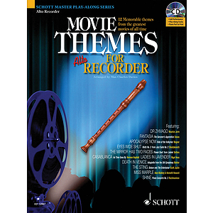 Movie Themes for Alto Recorder