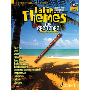 Latin Themes for Alto Recorder
