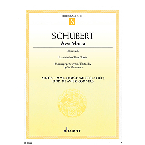 Ave Maria, Op. 52, No. 6