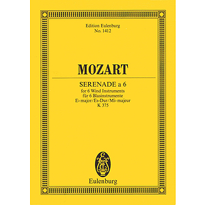 Serenade for 6 Wind Instruments in E-flat Major, K.375