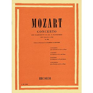 Concerto in A Major for Clarinet and Orchestra, Op. 107, K622