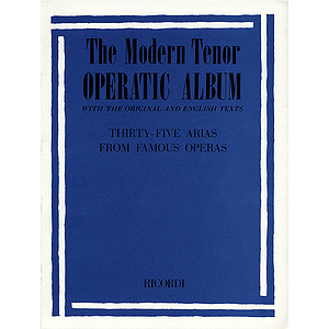 Modern Tenor Operatic Album