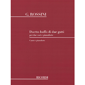 Duetto buffo di fue gatti (Cat Duet)