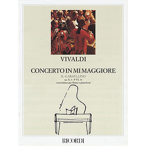 Concerto in D Major for Flute Strings and Basso Continuo Il Gardellino Op.10 No.3, RV428