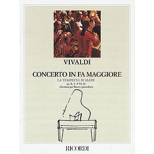 Concerto in F Major for Flute Strings and Basso Continuo La tempesta di more Op.10 No.1, RV433
