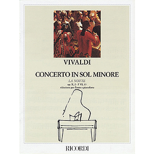 Concerto in G Minor for Flute Strings and Basso Continuo La Notte, Op.10 No2, RV439