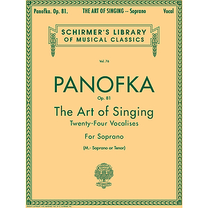 Art of Singing (24 Vocalises), Op.81