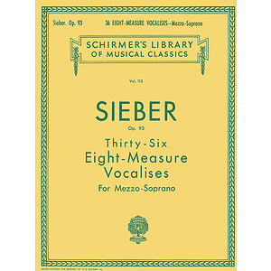 36 Eight-Measure Vocalises, Op. 93
