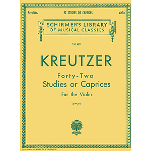 Kreutzer - 42 Studies or Caprices