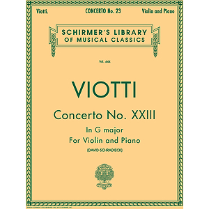 Concerto No. 23 in G Major