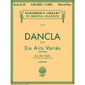 6 Airs Variés, Op. 89