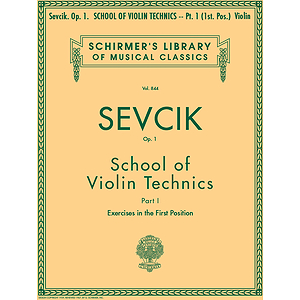 School of Violin Technics, Op. 1 - Book 1