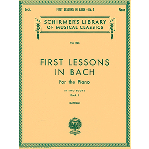 First Lessons in Bach - Book 1
