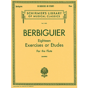 Benoit Berbiguier:¦Eighteen Exercises or Etudes