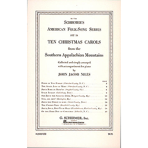10 Christmas Carols from the Southern Appalachian Mountains